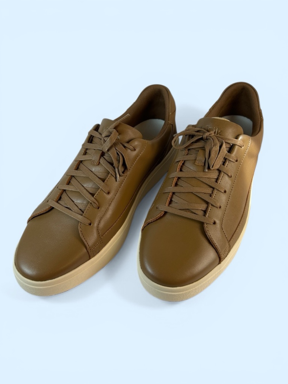 Kizik *New in Box* Men's Size 13 Chestnut Brown “Vegas” Casual Leather Sneakers